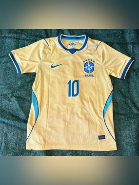 Neymar Jr #10 Brazil Home Jersey 26/27